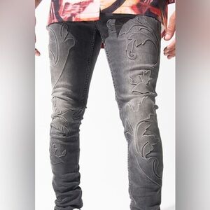 Men's Serenede Rome Jeans - Black  30x32